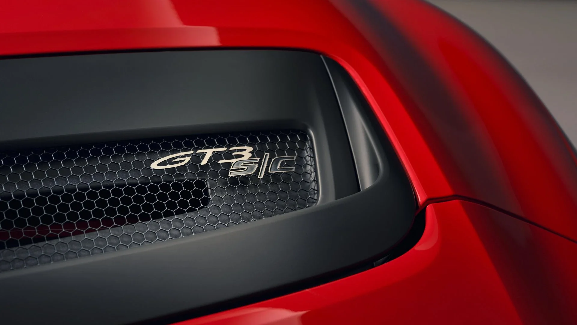 GT3 S/C Schriftzug am Porsche 911 GT3 S/C