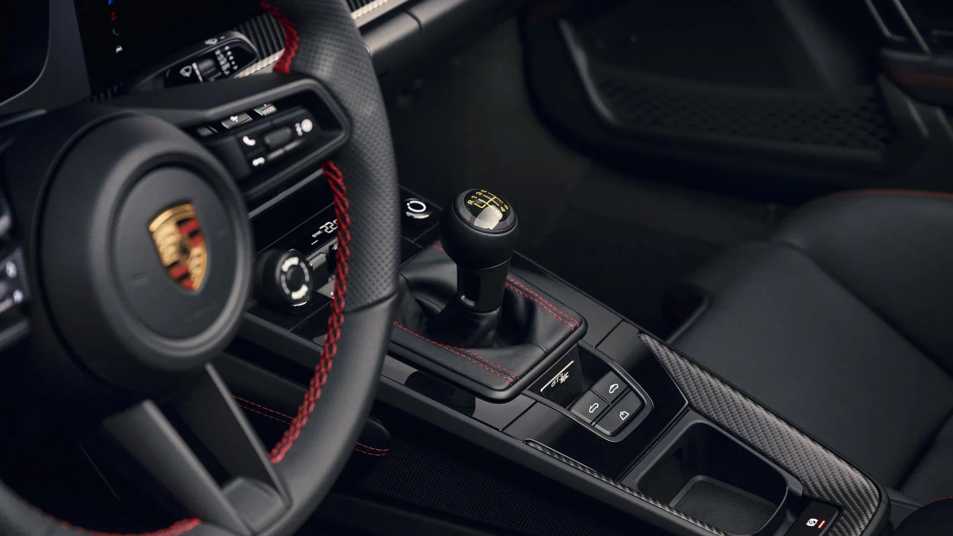 Sechsgang-Handschaltung im Porsche 911 GT3 S/C
